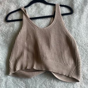 Lulus sweater crop top